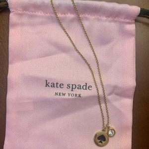 Kate Space Spot the Spade necklace